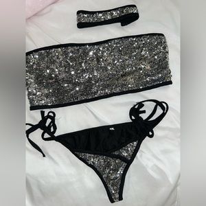 Sparkly bikini